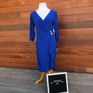 Frank Lyman NWT Blue Dress